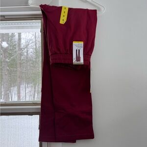 Burgundy Cargo Pants
